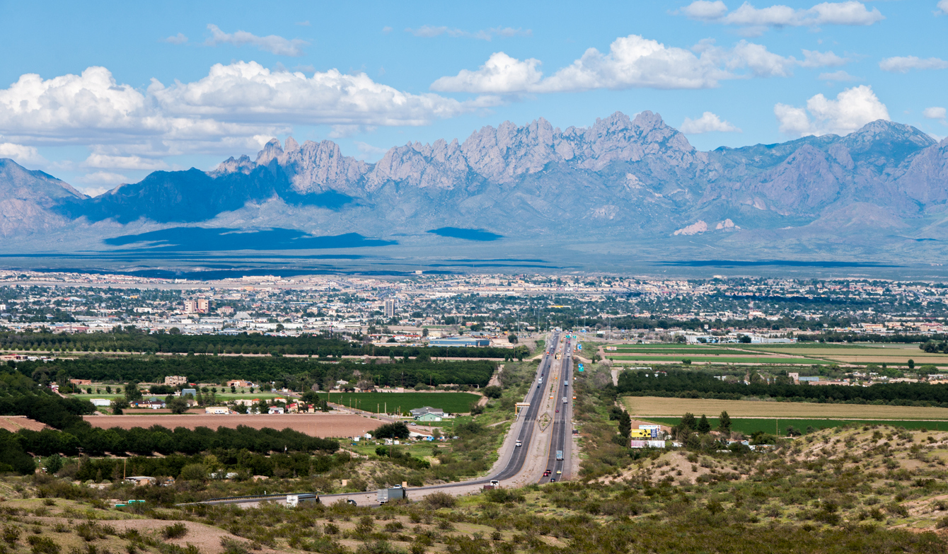 Panoramic Image of Las Cruces, NM